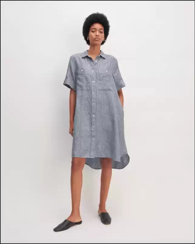 The Linen Daytripper Shirtdress