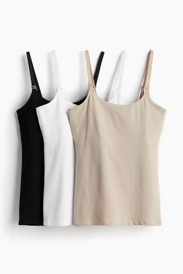 MAMA 3-pack Nursing Tank Tops