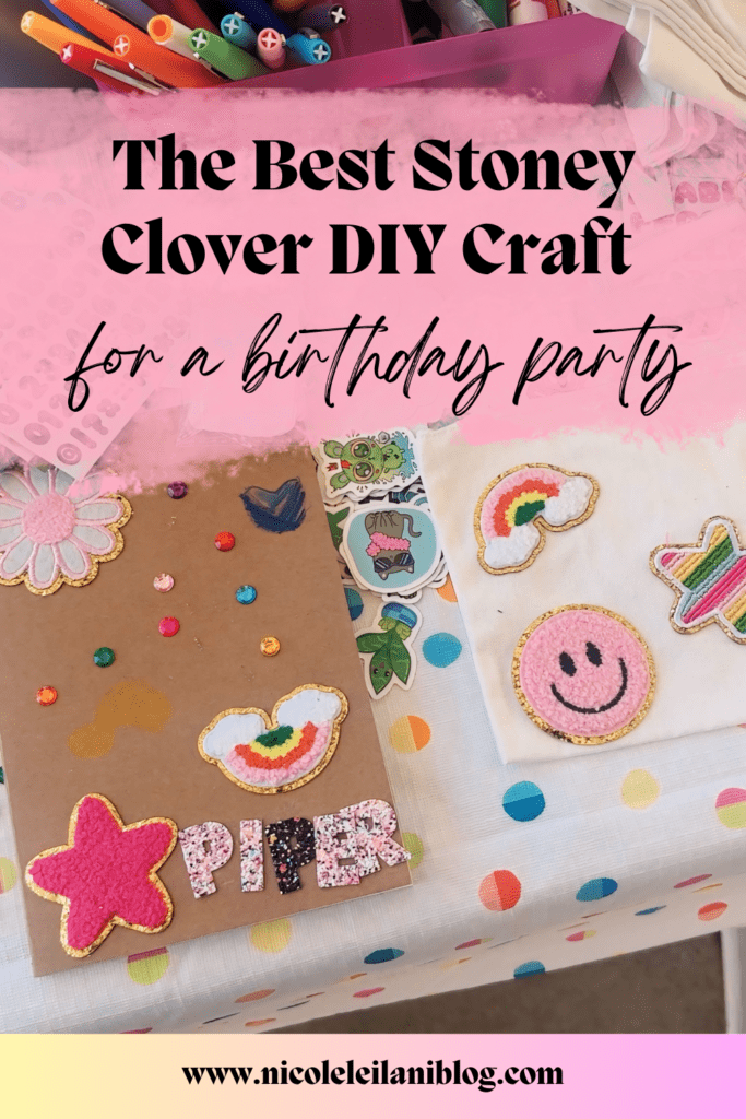 The Best Stoney Clover DIY Craft for an Epic Birthday Bash