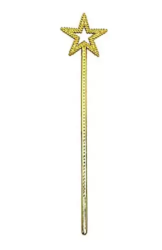 AKOAK Star Wand,13 Inches Gold Fairy Princess Angel Wand