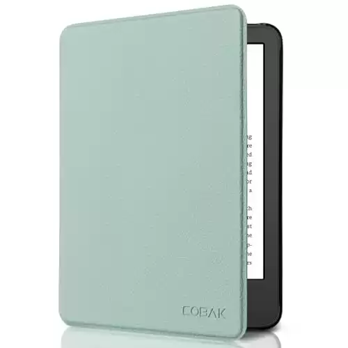 CoBak Case for All New 6 Inch Kindle 2024 and 2022 (11 Generation) - PU Leather Smart Cover, Auto Sleep and Wake, Premium Protective Case for Kindle Basic