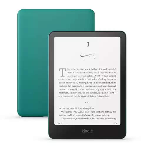 All-new Amazon Kindle Paperwhite (16 GB) Our fastest Kindle ever, with new 7" glare-free display and weeks of battery life Jade