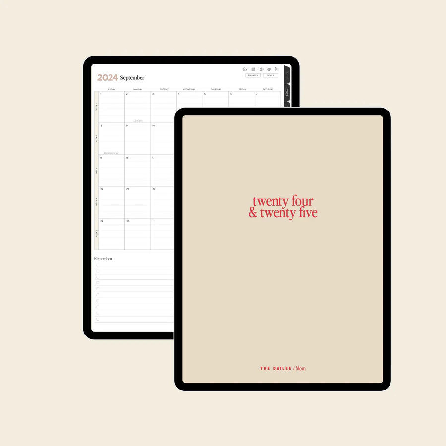 24-25 iPad Mom Planner